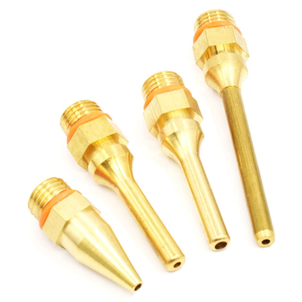 Pure Copper Hot Melt Glue Nozzle 34-100Mm Long Short Small-Bore Large Diameter Glue Nozzle Repair Tool Glue Sprayer 100X2.0Mm Smile Home