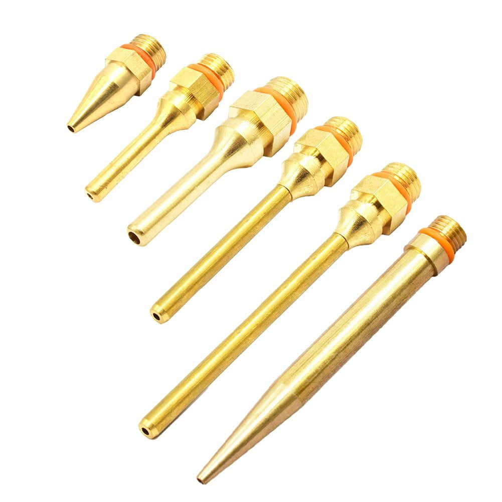 Pure Copper Hot Melt Glue Nozzle 34-100Mm Long Short Small-Bore Large Diameter Glue Nozzle Repair Tool Glue Sprayer 100X2.0Mm Smile Home