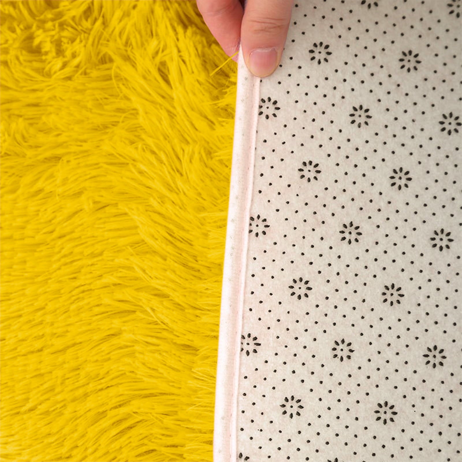 Ultra Soft Bathroom Rug Set 3 Piece-Includes Water Absorbent Non-Slip Bath Rug Contour Mat Toilet Lid Cover,New Vuyungers Microfiber Bath Rugs for Tub Shower Bathroom Floor,Machine Washable Yellow