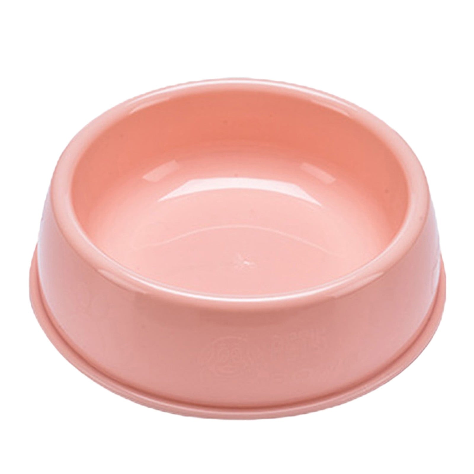 Plastic Dog Bowl,Non Slip Candy Color Plastic Pet Food Bowl,Shallow Cat Food Dish ,Reusable Pet Food And Water Bowl,Puppy Cat Animal Feeding Bowls ,Pet Food Container Storage Easy To Clean,Pink 5.19" x 1.97" x 5.12" Green