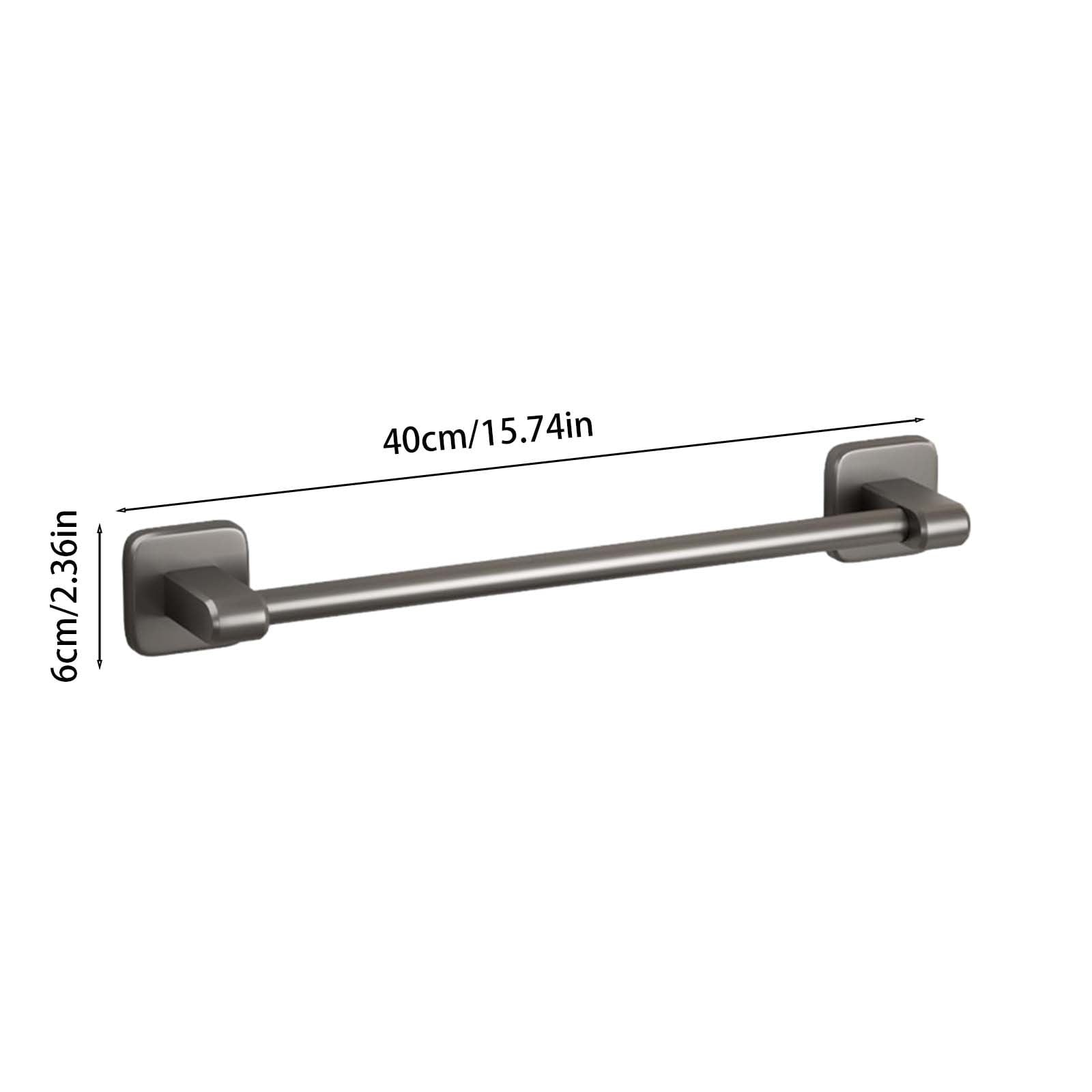 Brushed Nickel Towel Bar,Towel Holder for Bathroom Wall with Hanging Length,Stainless Steel Towel Rod,Brushed Nickel Towel Racks for Bathroom Wall Mounted,Modern Home Decor 30cm