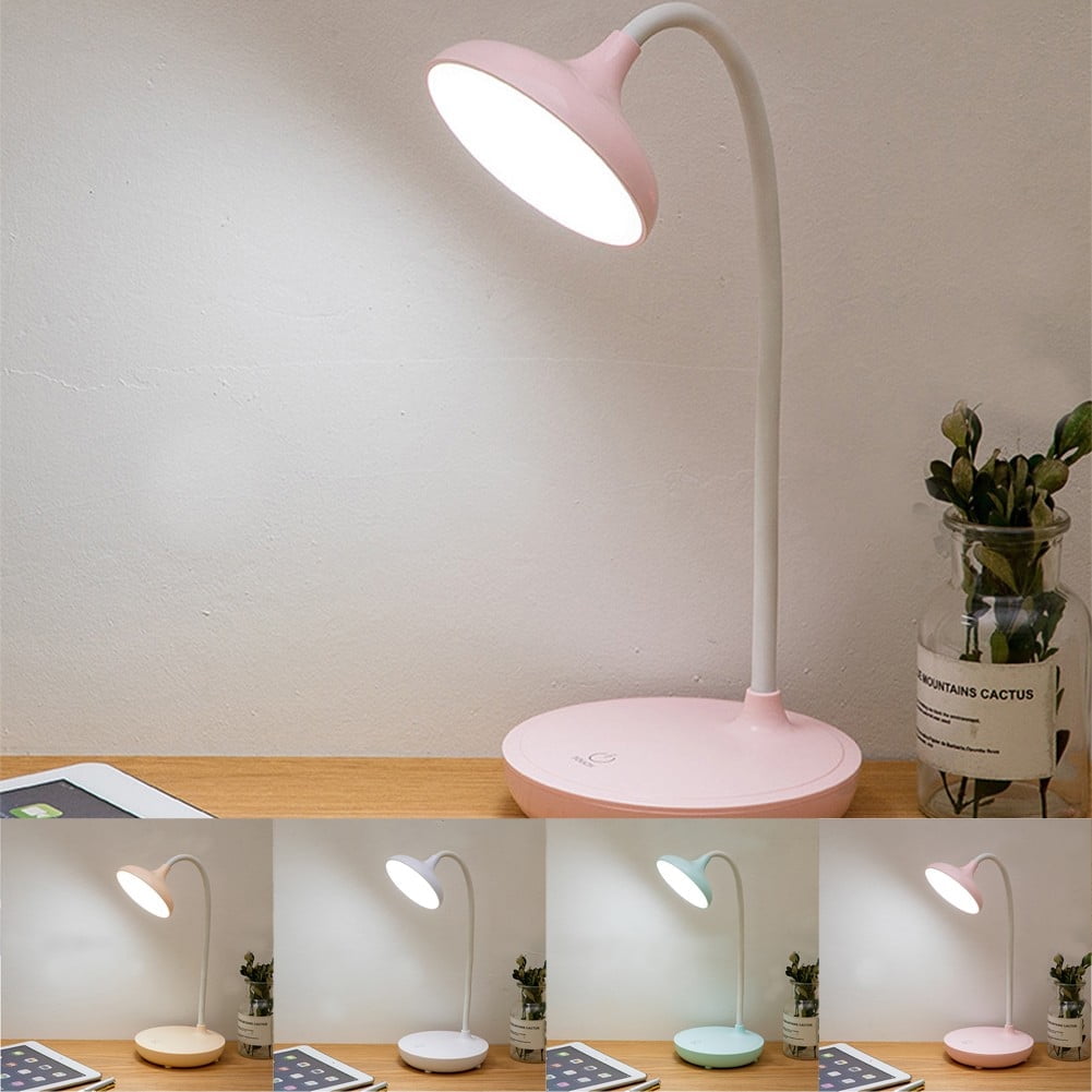 LED Desk Lamp with USB Ports,Touch Desk Lamps for Home Office with 3 Brightness Desk Light with Small Night Light,Reading Lamp Table Lamp for Bedroom Bedside Study（yellow）
