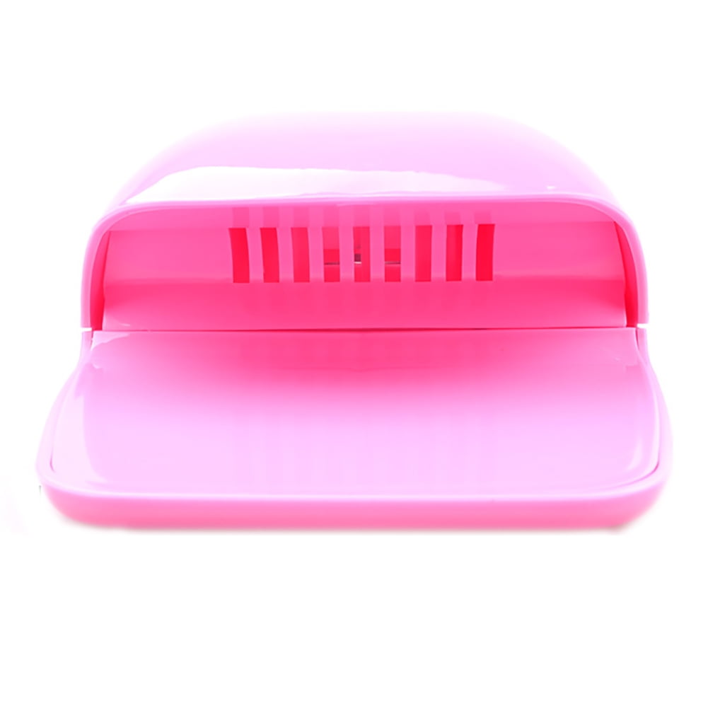 Portable Finger Toe Nail Polish Dryer Drying Blow Fan Manicure Art Tool Machine Black