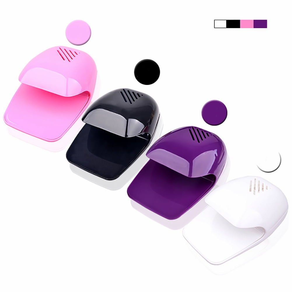 Portable Finger Toe Nail Polish Dryer Drying Blow Fan Manicure Art Tool Machine White