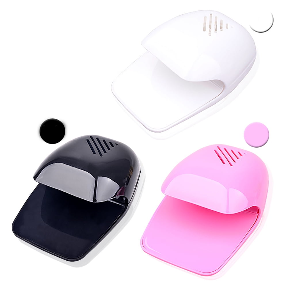 Portable Finger Toe Nail Polish Dryer Drying Blow Fan Manicure Art Tool Machine White