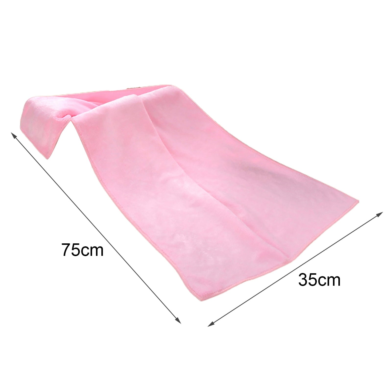 1Pc Microfiber Hair Towel Soft Super Absorbent Microfiber Microfiber Hair Towel Wraps Women for Gym Camel
