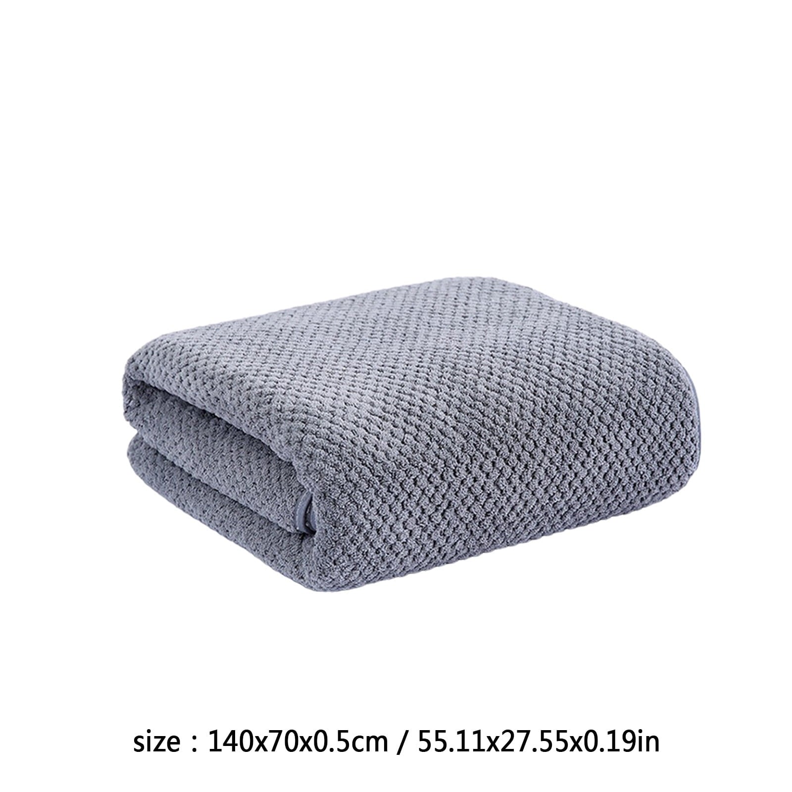Chmadoxn Bath Towel, Oversize Bath Towel, 55×28 Inch Large Microfiber Bath Towels, Soft, Absorbent, and Quick Dry Towels for Bathroom, Pool, Beach, Swim, and Yoga, Large Bathroom Towels for Daily Use 55×28 in Gray