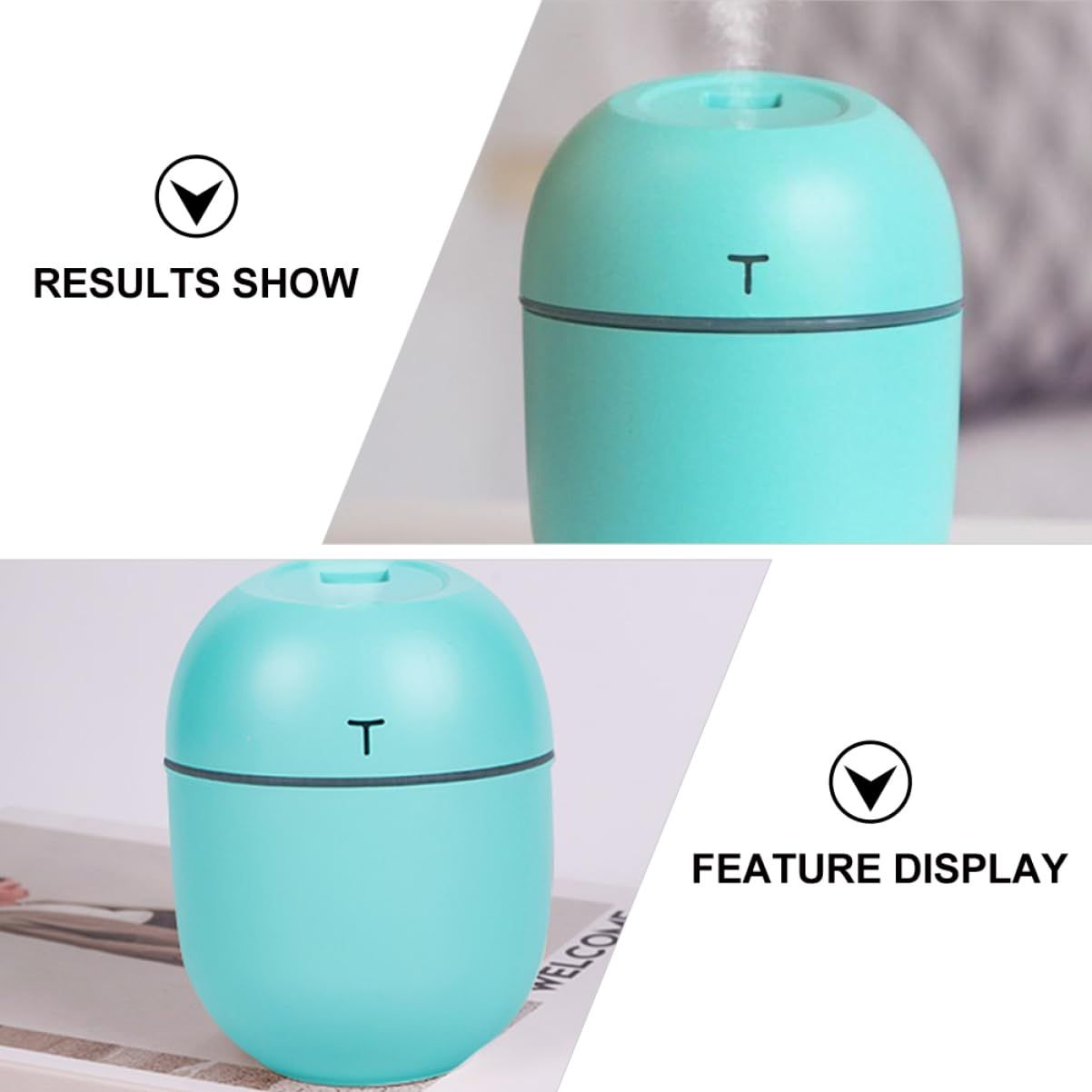 Car Humidifier Humidifiers for Home Air Humidifier Mini Humidifier House Humidifier Practical Desk Durable Usb Abs Mute