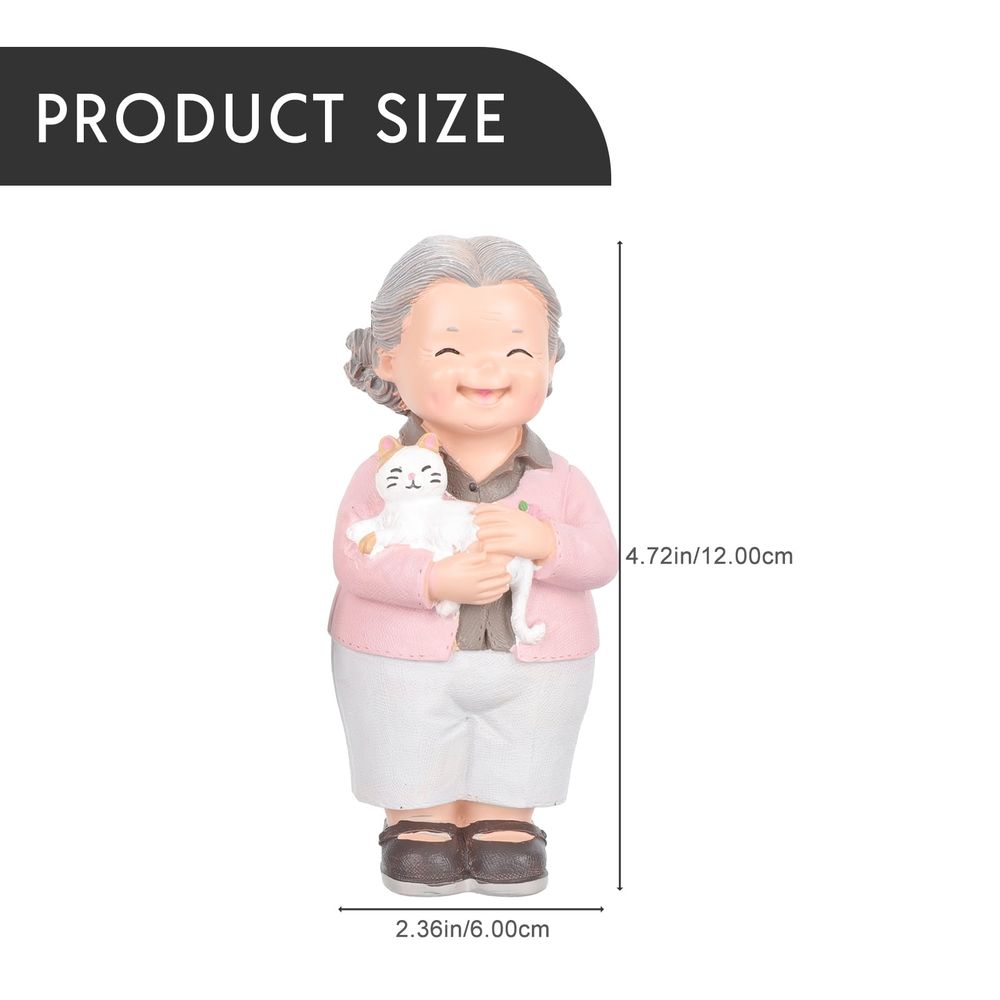 Couple Statue Creative Resin Ornament Assorted 1 Set