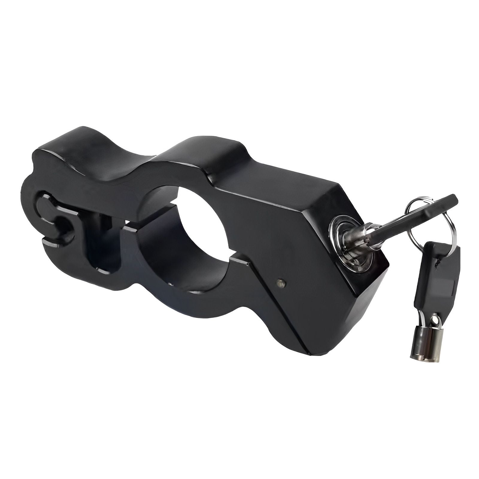 Motorcycle Throttle Lock, Universal Heavy Duty Motorcycle Grip Handlebar Lock Fit for Motorbike Sports Bikes Scooter Mopeds ATVs Black