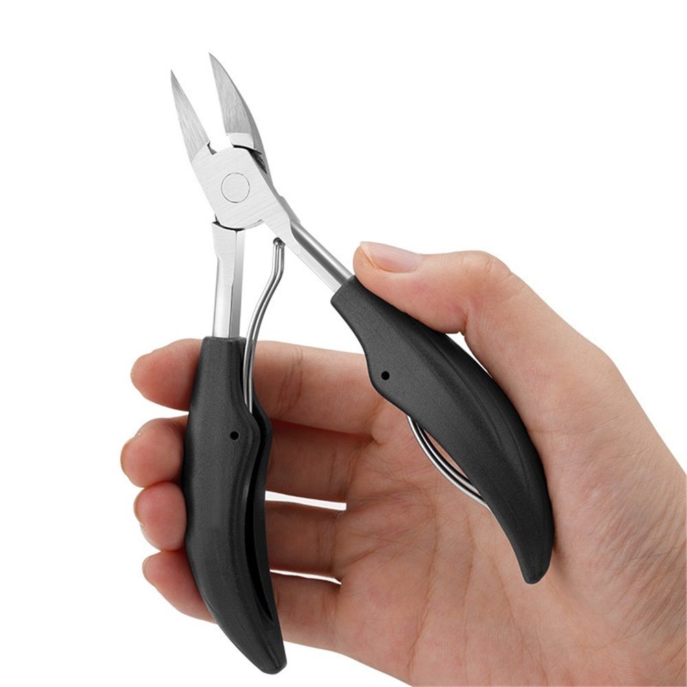 2 pack Podiatrist Toenail Clippers，Nail Clippers for Thick & Ingrown Toenails， Super Sharp Curved Blade Toenails Trimmer