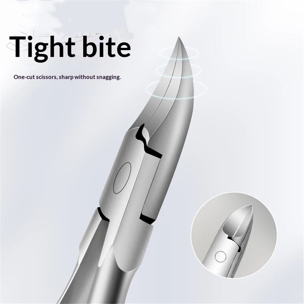 2 pack Professional Toenail Clipper for Thick or Ingrown Nails Surgical Grade Stainless Steel, Long Nail Clippers For Men Elderly