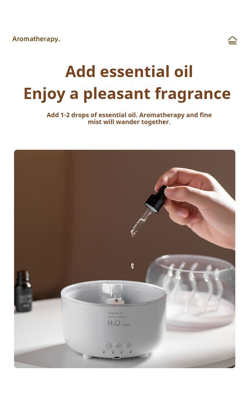 Aromatherapy diffuser black