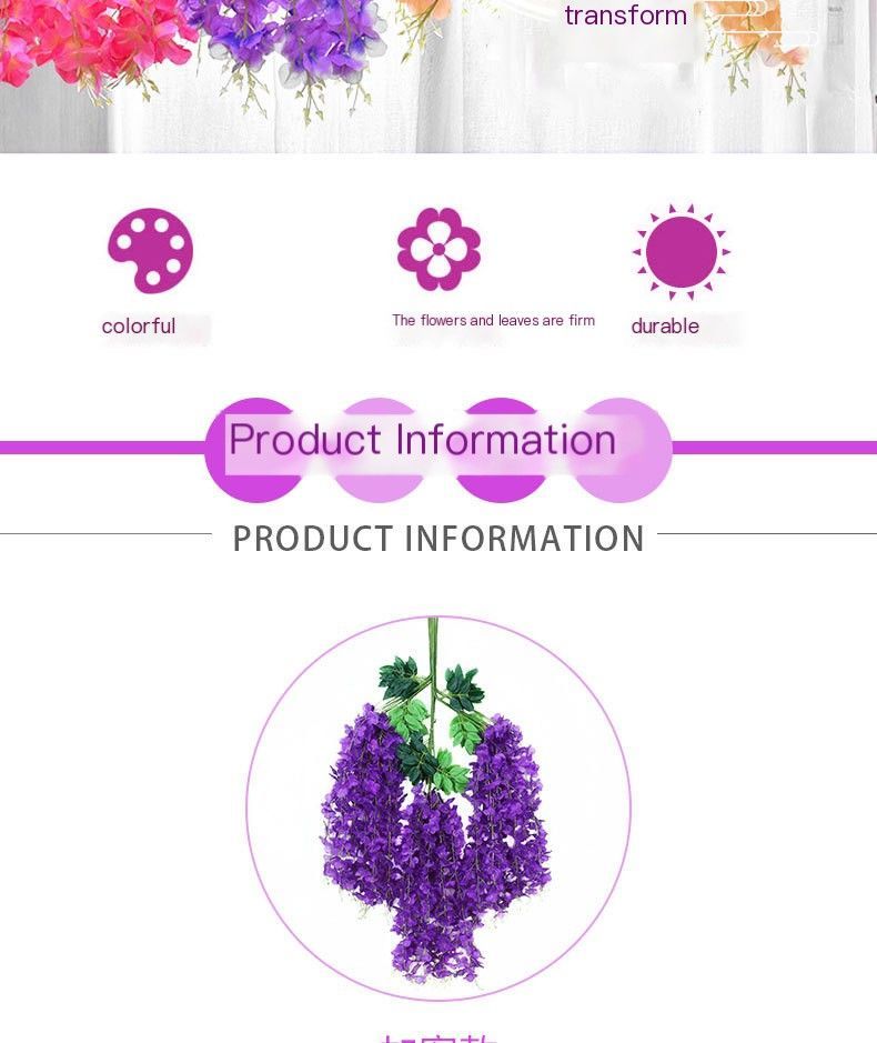 ArtificialWisteriaFlowers-DeepPink-110CM-12-StemPack