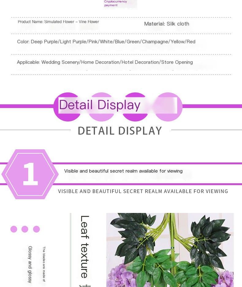 ArtificialWisteriaFlowers-DeepPink-110CM-12-StemPack