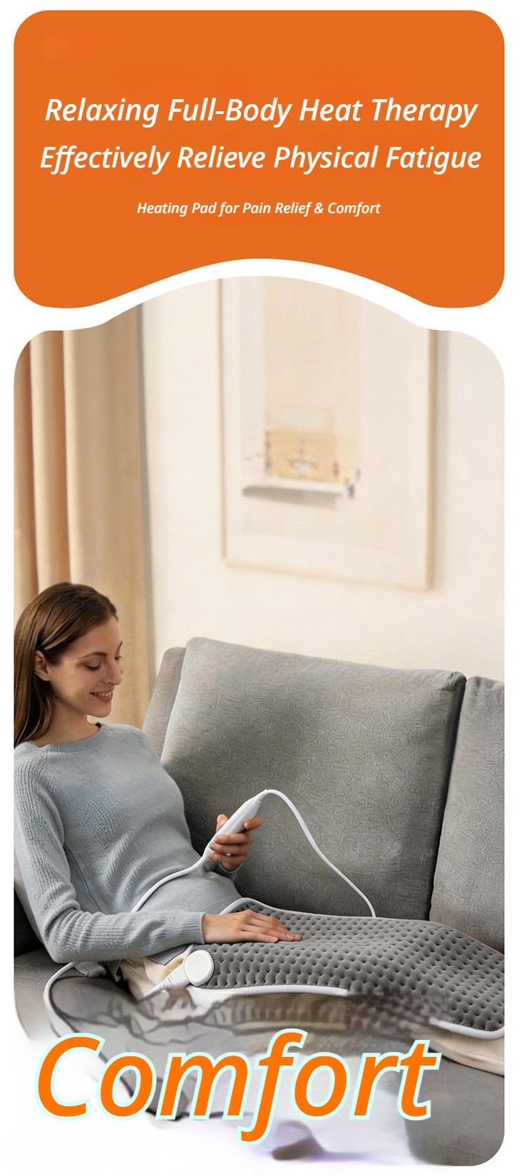 Electric blanket 50 * 100-grey