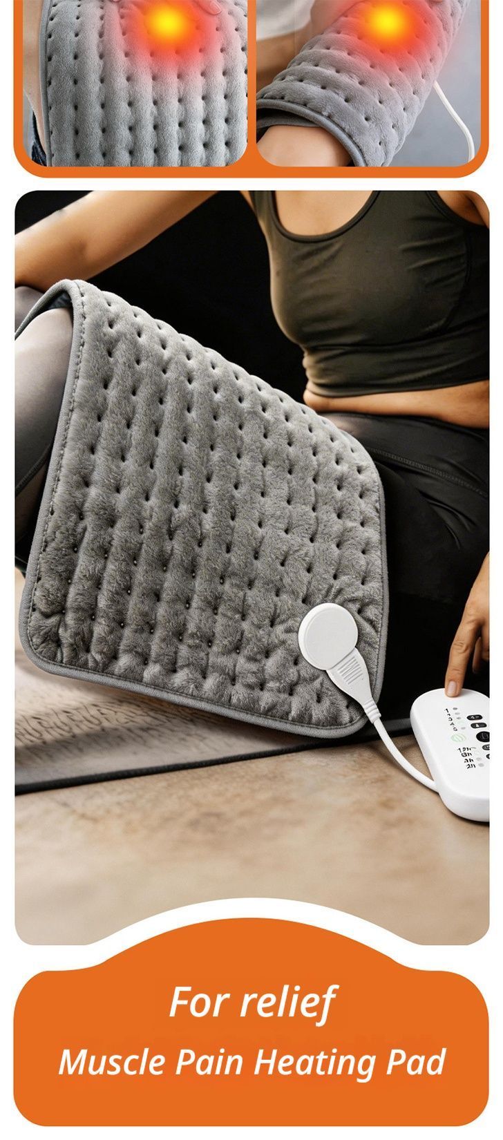 Electric blanket 50 * 100-grey