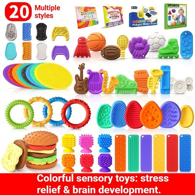 Sensory Magnet Toy - 6 Pack