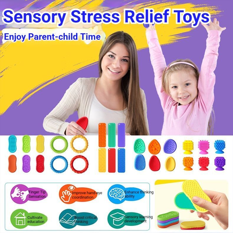 Sensory Magnet Toy - 6 Pack