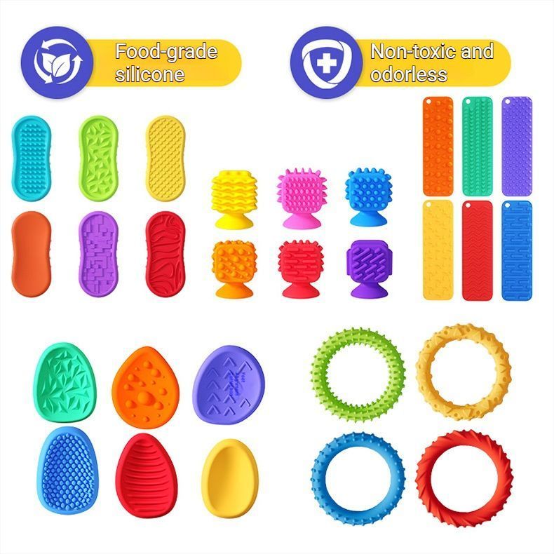 Sensory Play Mat - 4 Pack