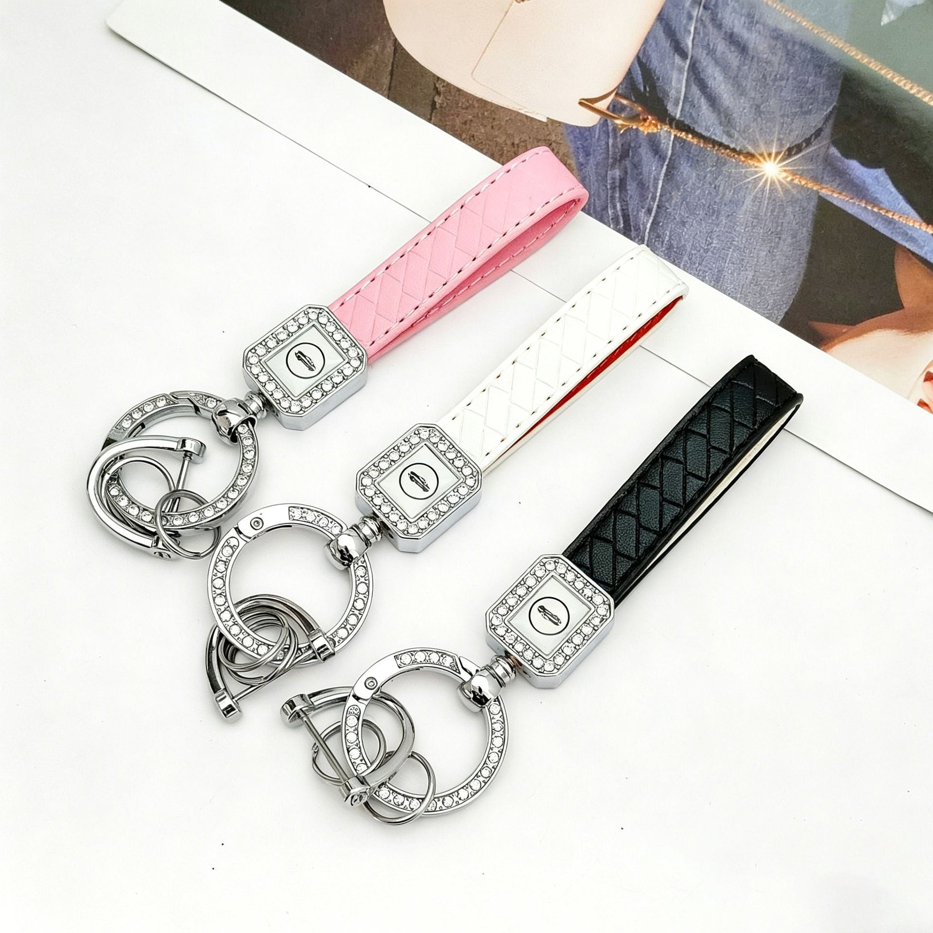 Silver Hardware Black 25 Pack