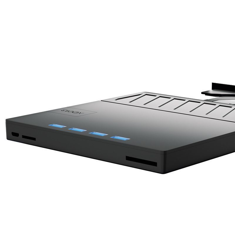 CD/DVD Burner & Card Reader Black
