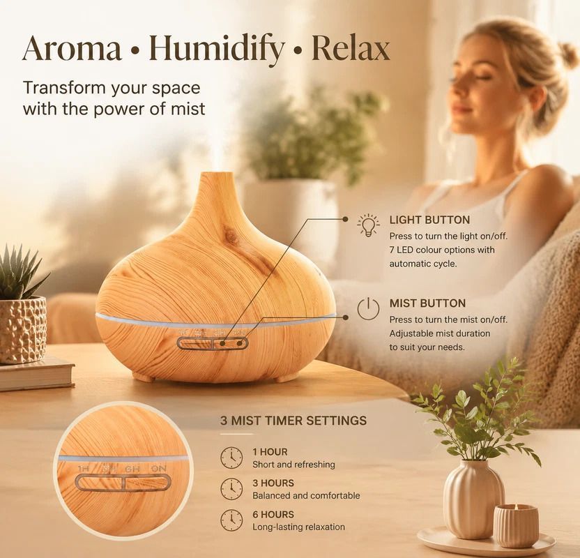 2 Pack Onion Diffuser Combo B + Remote, 24V AU Plug, Decor Gift Duo