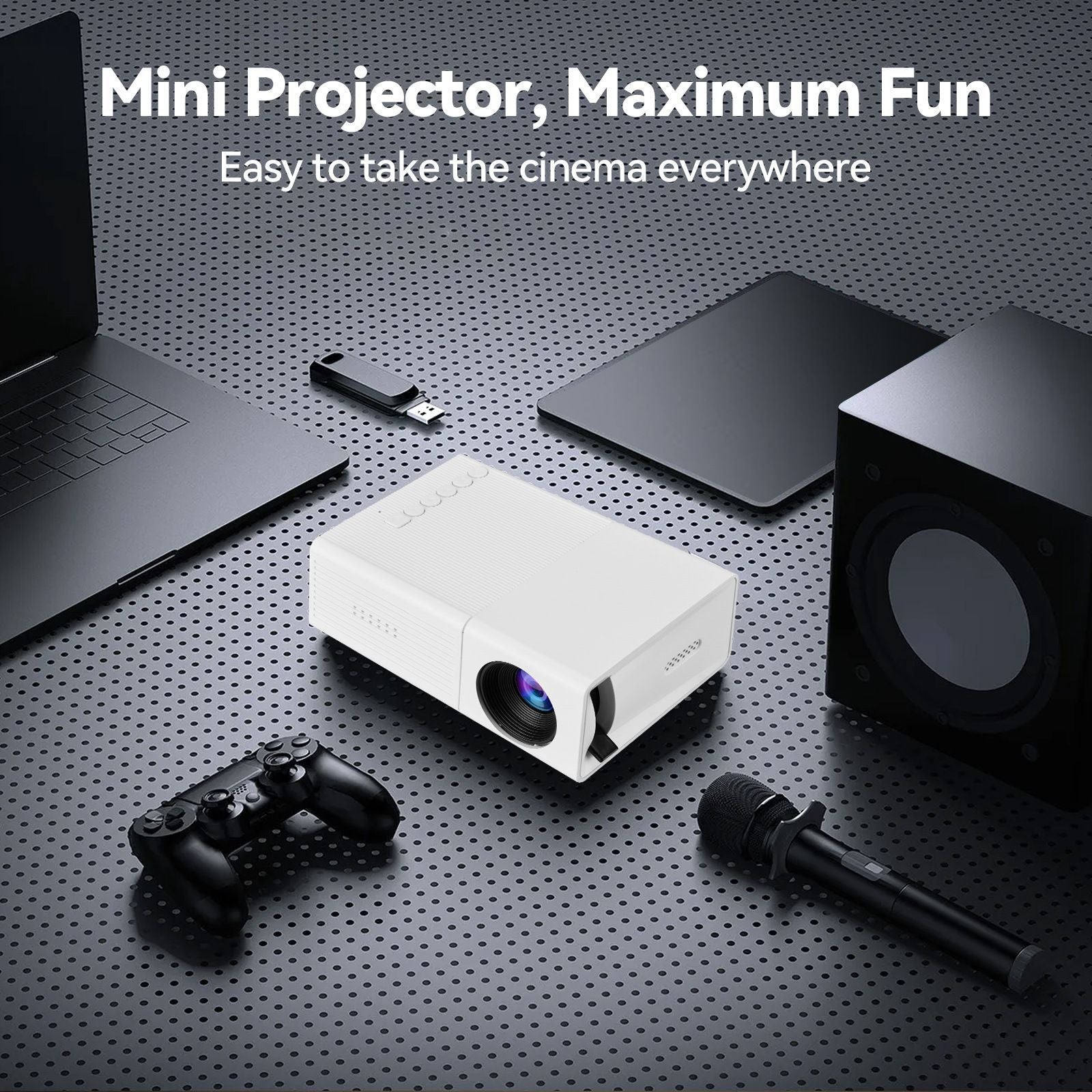 M3S Mini Projector White AU