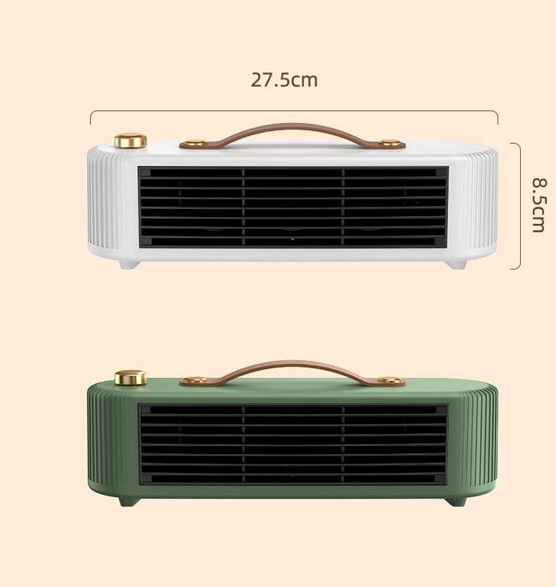 White Desktop Space Heater 03