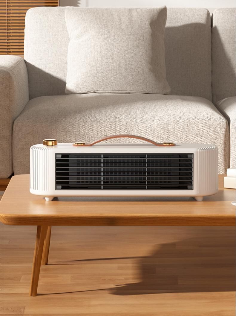White Desktop Space Heater 03