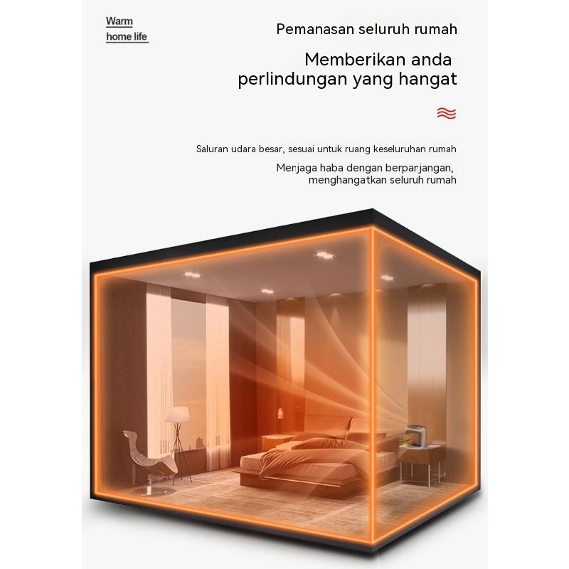 3-Second Heat Wall-Mounted Heater! Safe, Silent, Winter's "Little Sun"(GREEN)