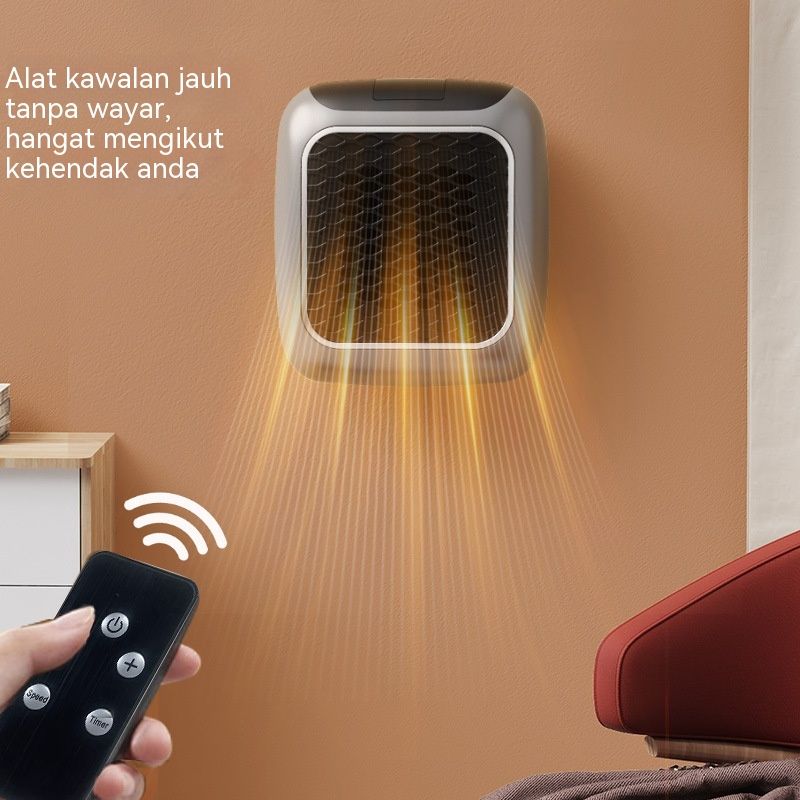 3-Second Heat Wall-Mounted Heater! Safe, Silent, Winter's "Little Sun"(GREEN)