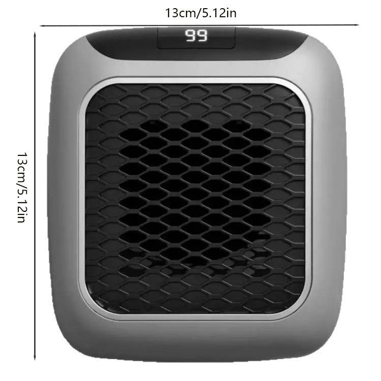 3-Second Heat Wall-Mounted Heater! Safe, Silent, Winter's "Little Sun"(GREEN)