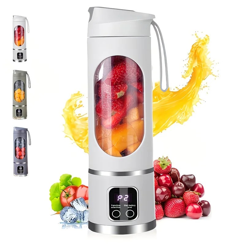 (Purple)Portable USB Charging Blender & Juicer - Easy to Clean, Suitable for Fruit and Vegetable Drinks, Smoothies - Capacity Ranging from 10.14 oz to 16.91 oz