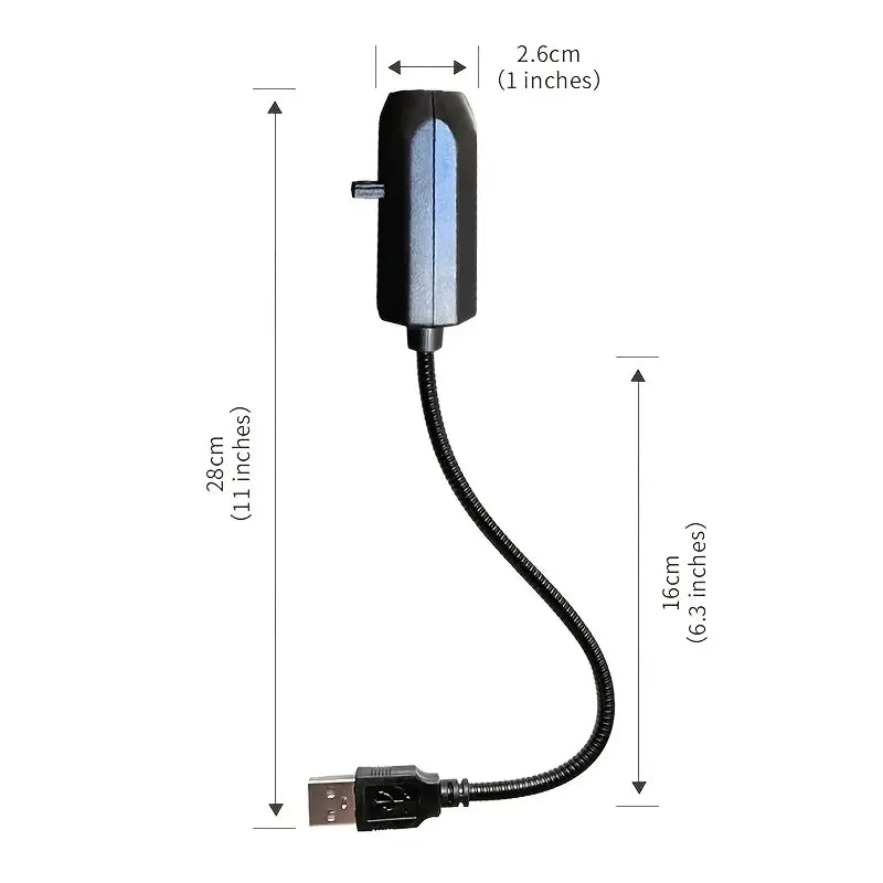 Christmas LED Projection Night Light | Six-Pattern Ambiance Projection Lamp, Plug-and-Play USB Lights Up a Healing Fairy-Tale Night
