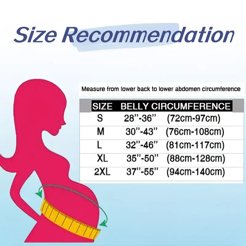 2-in-1 Pregnancy Support & Belly Band, Breathable Skin-Friendly Lightweight, Ergonomic Fit, Relieves Lower Back & Pubic Discomfort, Full Protection During Pregnancy & Postpartum/PINK.XL code