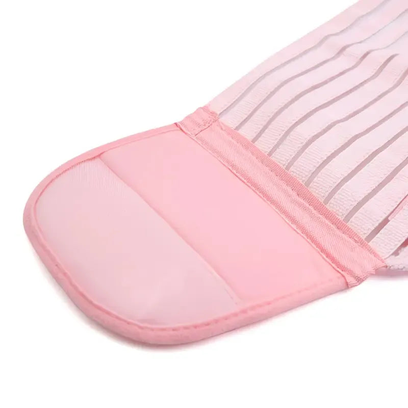 2-in-1 Pregnancy Support & Belly Band, Breathable Skin-Friendly Lightweight, Ergonomic Fit, Relieves Lower Back & Pubic Discomfort, Full Protection During Pregnancy & Postpartum/PINK.L code