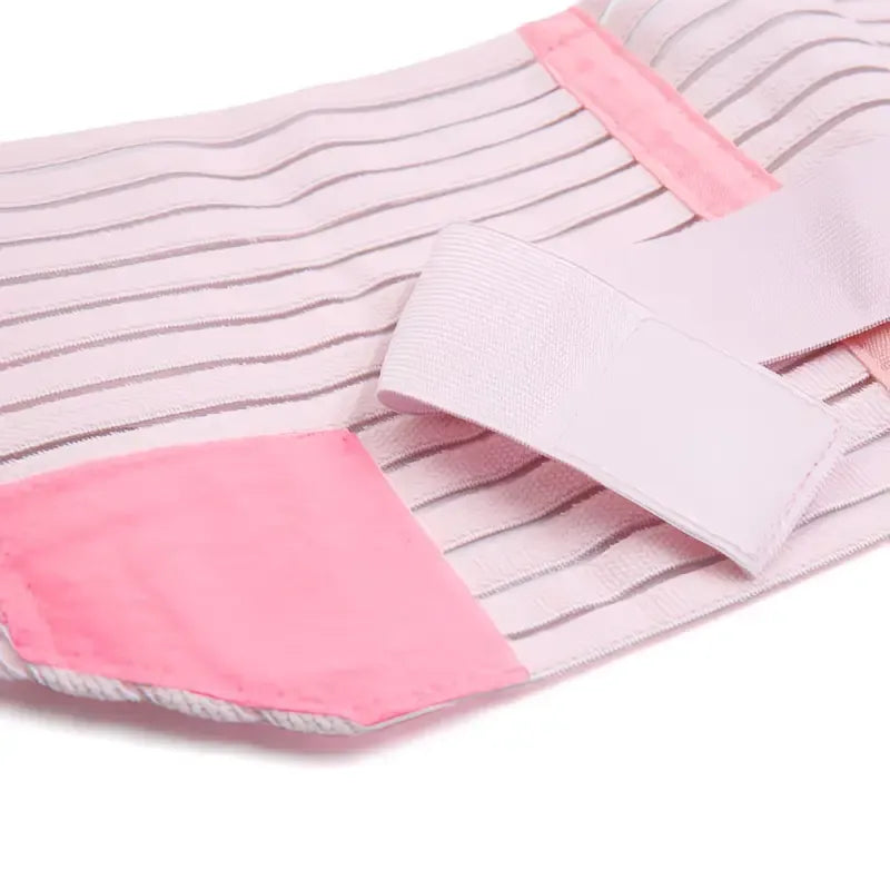 2-in-1 Pregnancy Support & Belly Band, Breathable Skin-Friendly Lightweight, Ergonomic Fit, Relieves Lower Back & Pubic Discomfort, Full Protection During Pregnancy & Postpartum/PINK.M code