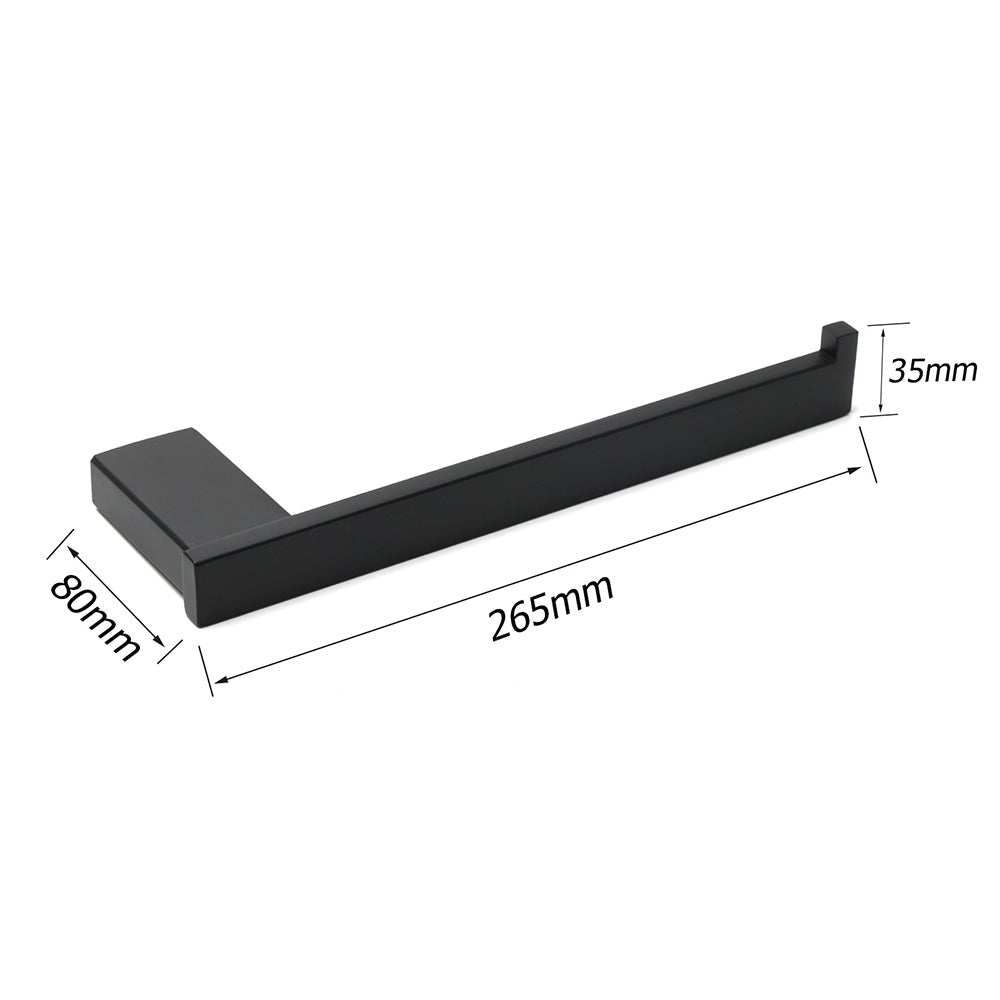 Bathroom Stainless Steel Square Towel Rack Clothes Wall Mount Holder