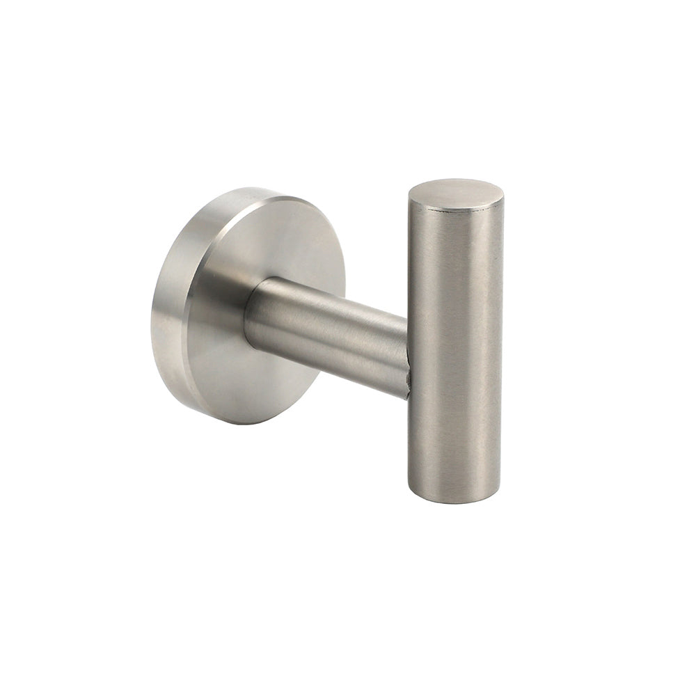 Gun Metal Tidy Robe Hook Hanger Organizer Bathroom Stainless Steel Wall Mounted