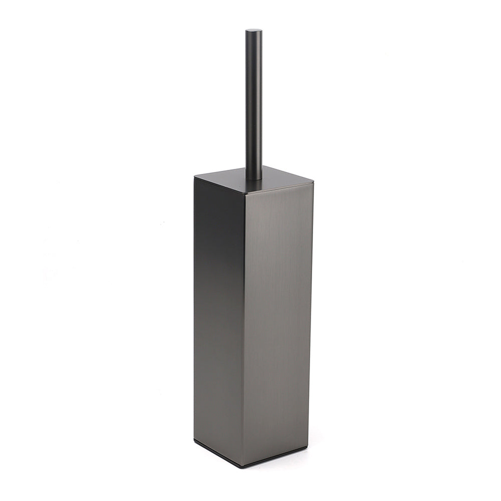 Square Toilet Brush & Holder – Stainless Steel