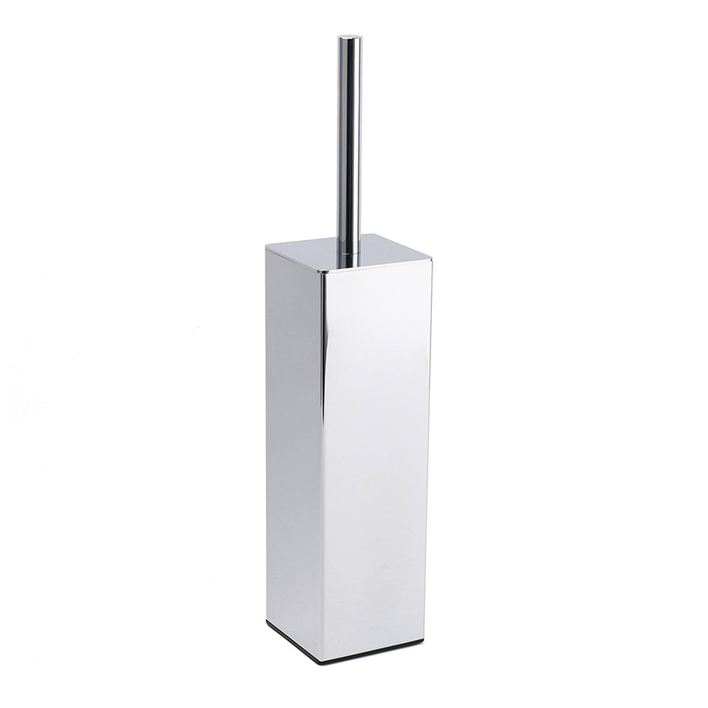 Square Toilet Brush & Holder – Stainless Steel