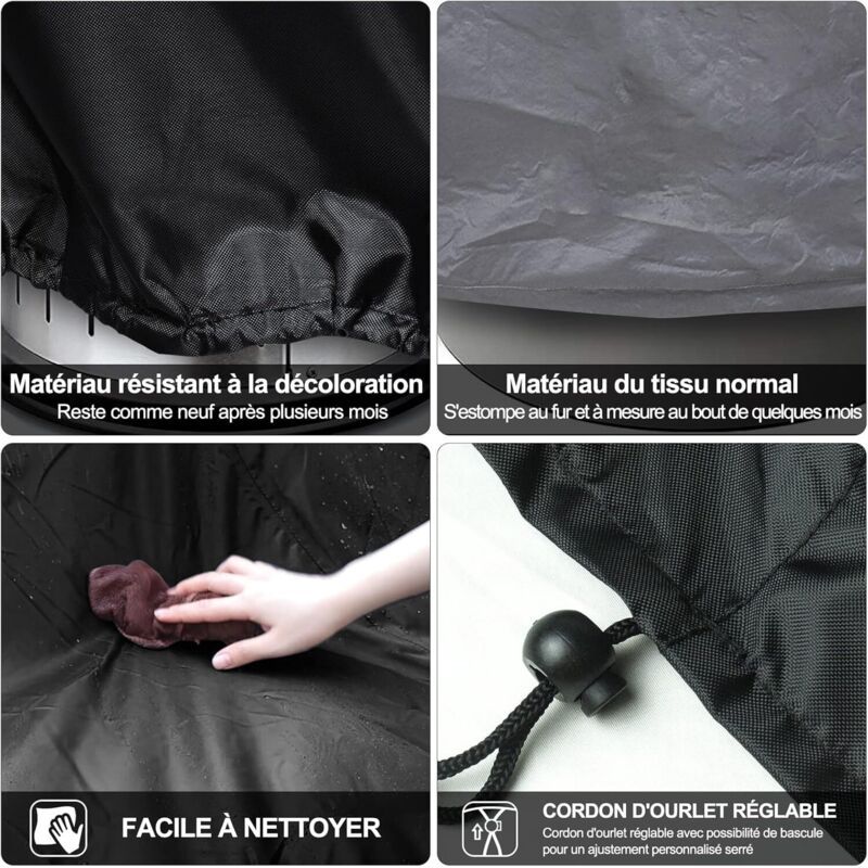Cover of Protection Contre the Intemperies for Heating of Terrasse and Bag of Frappe Debout, 210D, Vent Cutting, Waterproof