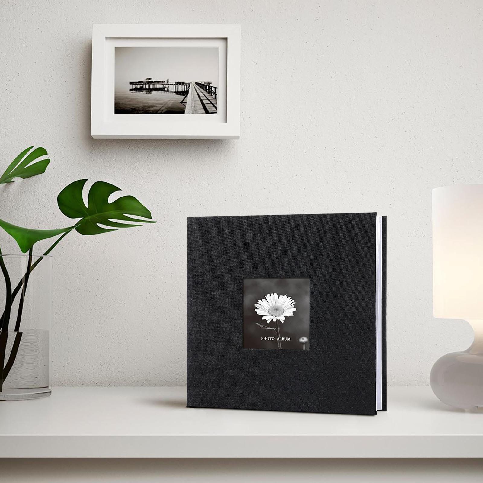 200 Picture Photo Album With Writing Space, Personalized Album for Wedding Family Travel and Kids, 4 x 6 in