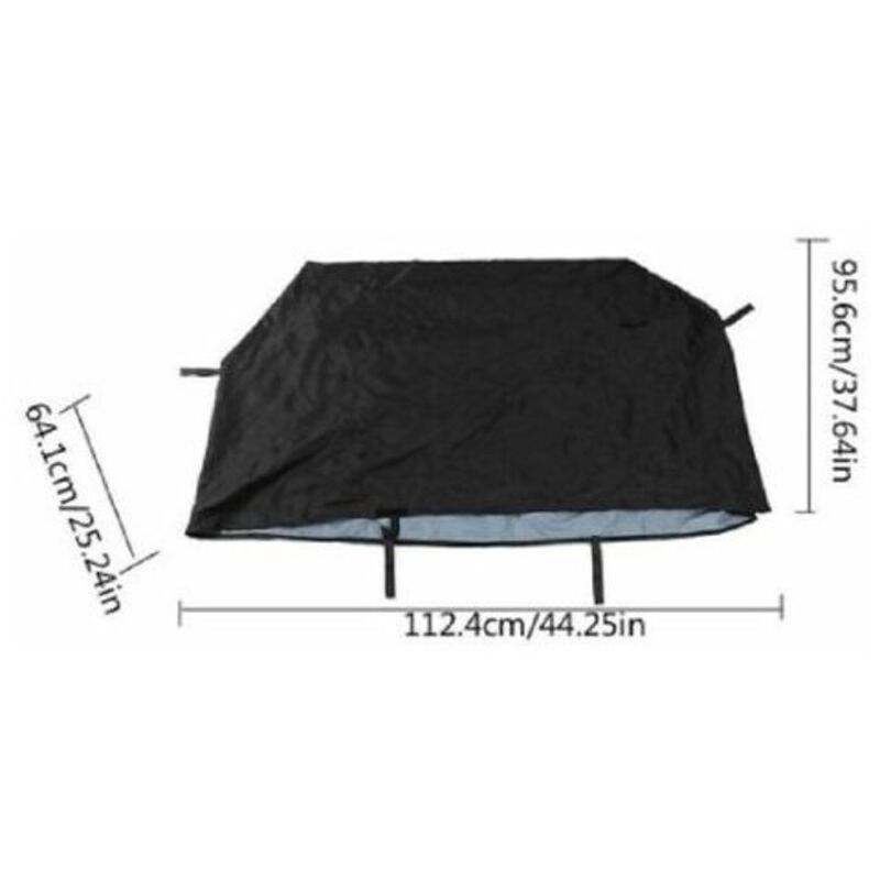 Weber Q3000 Q2000 Waterproof Cover Outdoor Garden Grill 112.4 x 64.1 x 95.6 cm, DEBUNS