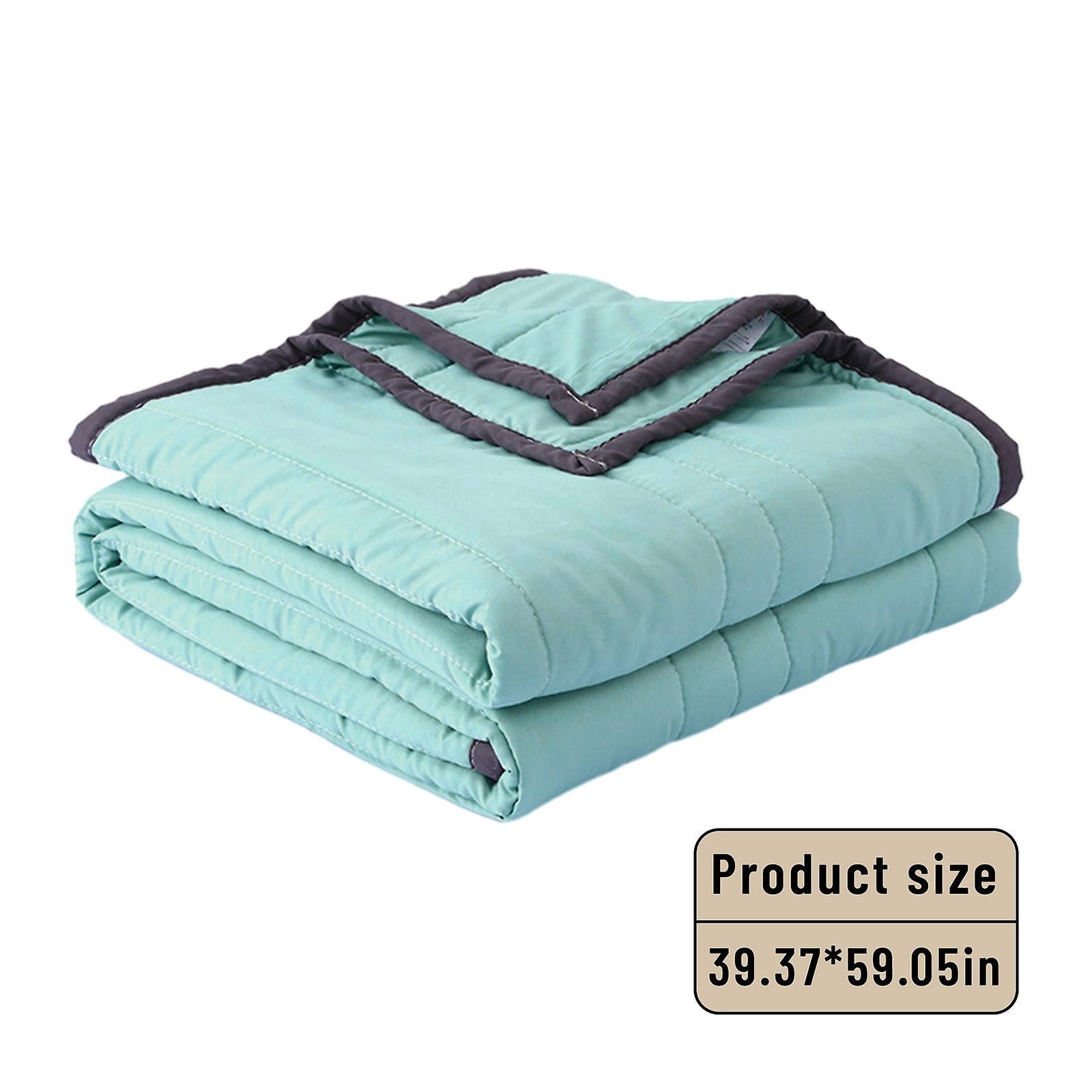 Cooling summer blanket for hot people and night sweats, cooling blanket - double-sided cooling effect, cooling fiber 100*140cm