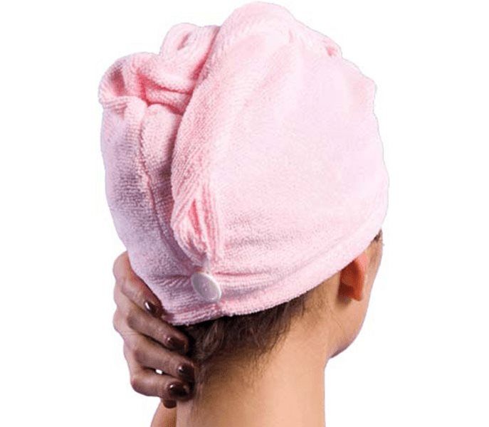 Microfiber hair turban towel, Green