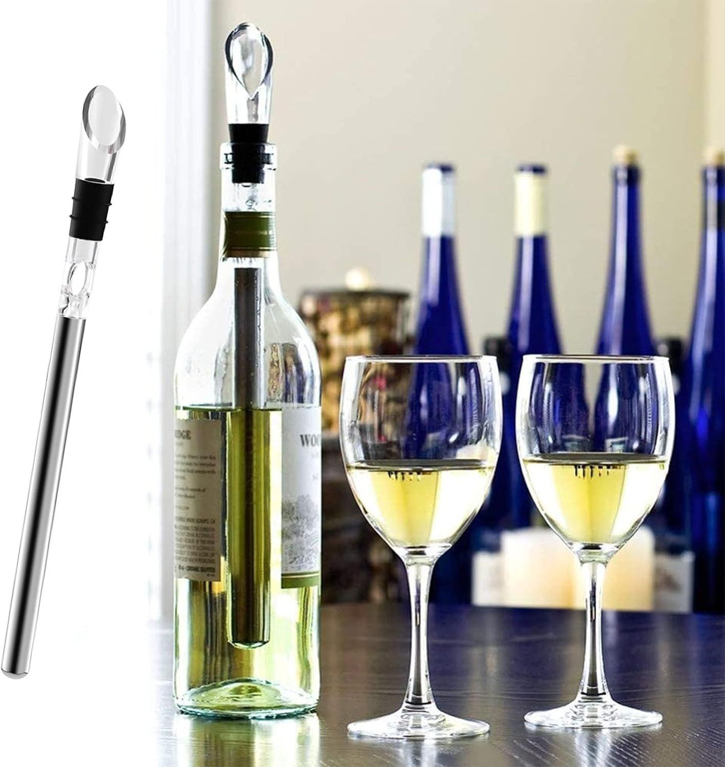 Wine Cooler 3 in 1 304 Stainless Steel Ice Free Fast Cooling