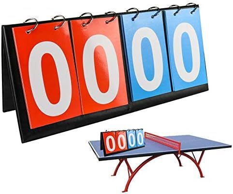 Table Top Scoreboard Flipper for Multi Sports, Score Flip Scoreboard