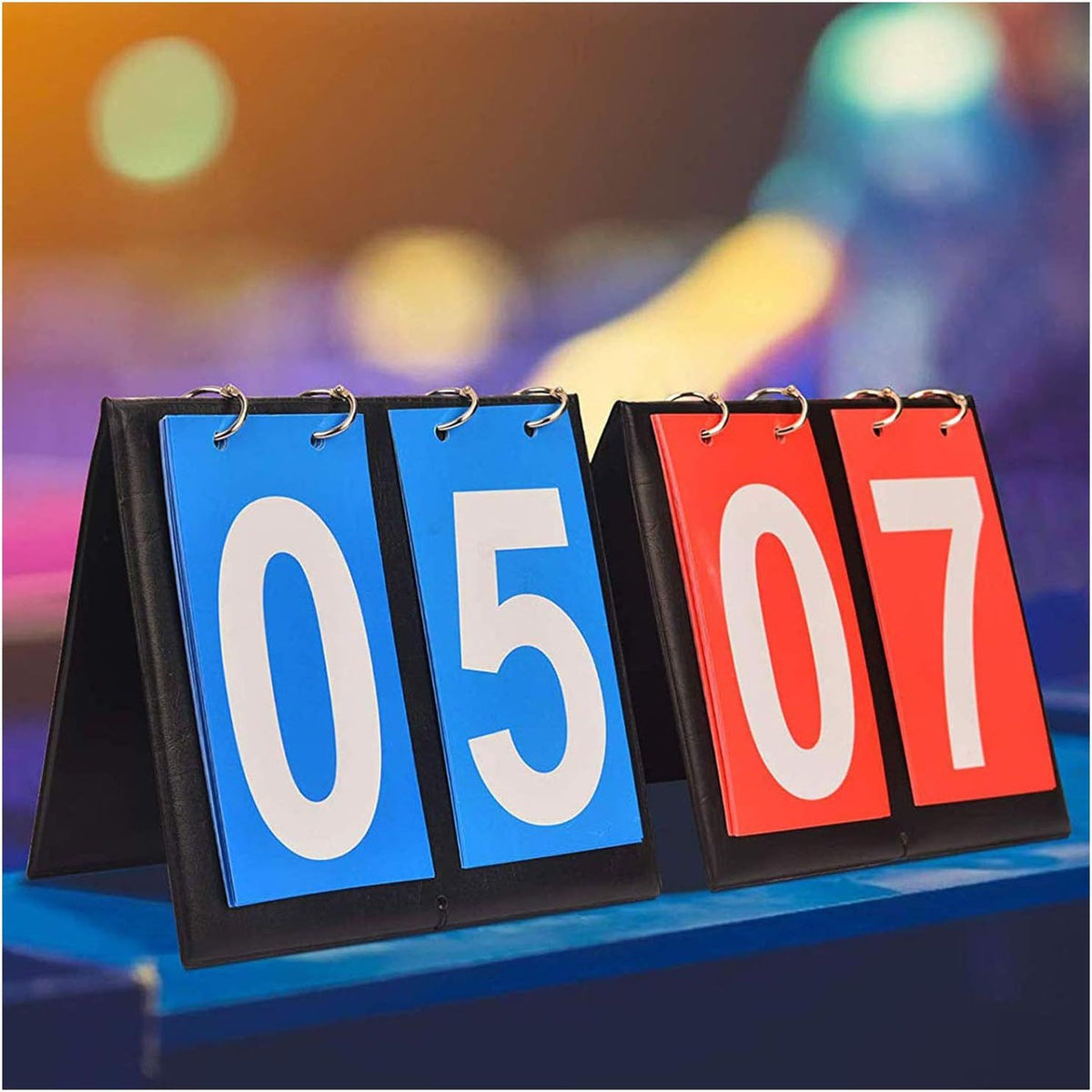 Table Top Scoreboard Flipper for Multi Sports, Score Flip Scoreboard